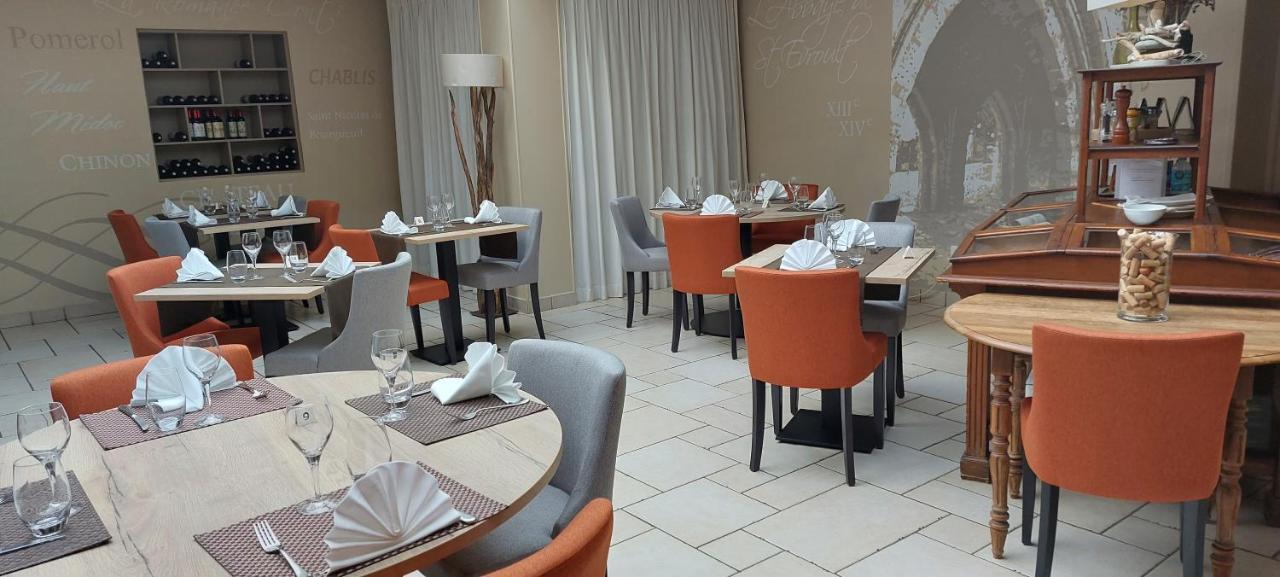 Logis Hotel Restaurant Le Relais De L'Abbaye Saint-Evroult-Notre-Dame-du-Bois Экстерьер фото
